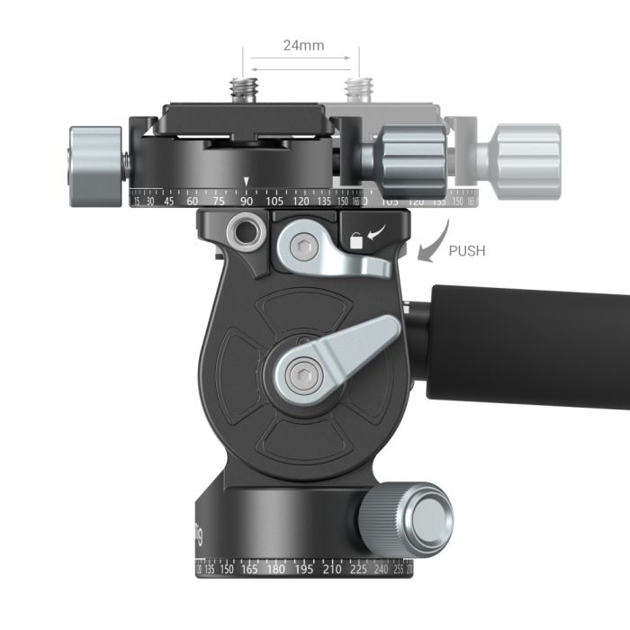 Smallrig Lightweight Fluid Video Head