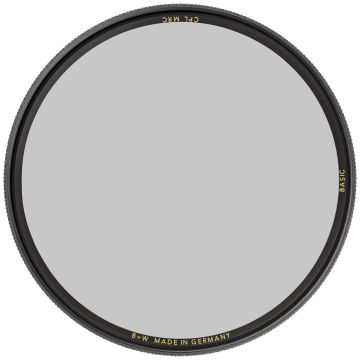 B+W 43mm Basic Circular Polarizer MRC Filter