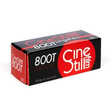 CineStill 800 Tungsten Color Negative Film 120mm