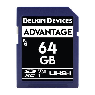 Delkin Advantage UHS-I 660X V30 SD 64GB