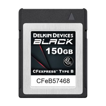 Delkin Devices 150GB BLACK CFexpress Type B Memory Card