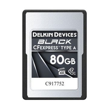 Delkin Devices 80GB BLACK CFexpress Type A Memory Card