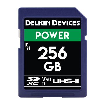 Delkin Power UHS-II 2000X V90 SD 256GB