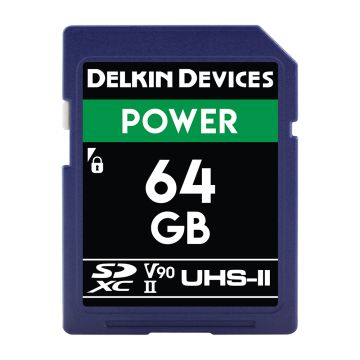 Delkin Power UHS-II 2000X V90 SD 64GB