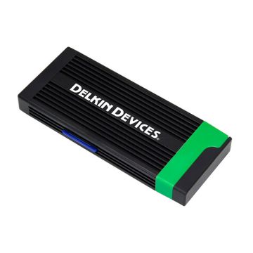 Delkin USB 3.2 CF Express Type B & SD UHS II Memory Card Reader