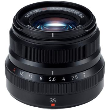 Fujifilm Fujinon XF 35mm F2 R WR Lens Black