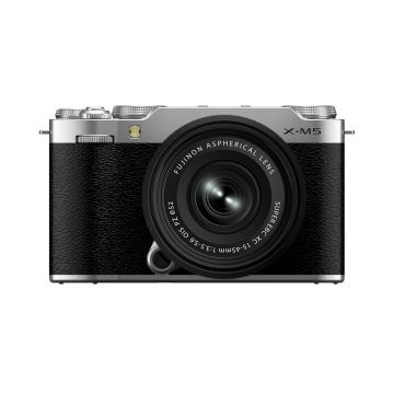 FUJIFILM X-M5 XC 15-45mm F3.5-5.6 OIS PZ Silver