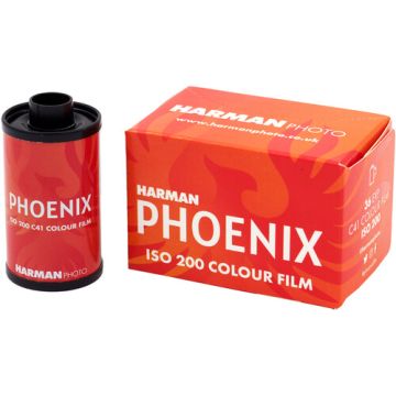 Harman Phoenix 200 Color Negative Film 35mm 36 Exposures