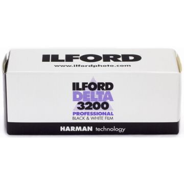 Ilford Delta 3200 ISO B&W Negative Film 120MM