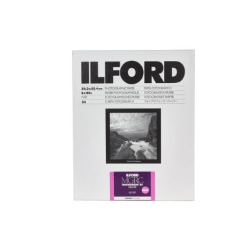Ilford Multigrade Deluxe Glossy Resin-Coated Darkroom Paper 8x10 50 Sheets