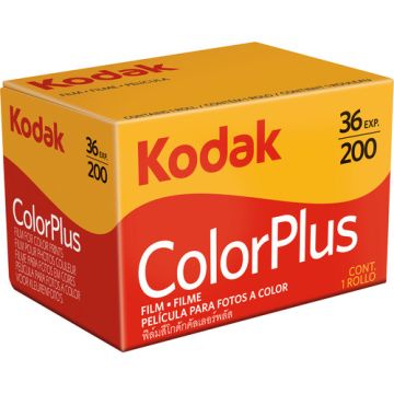 Kodak Colorplus 200 ISO Color Negative Film 35mm 36 Exposures