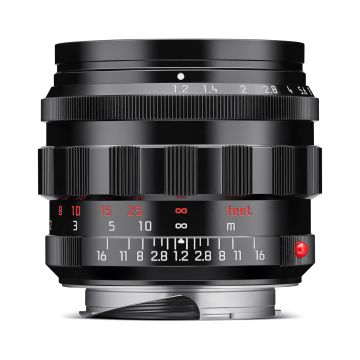 Leica Noctilux-M 50mm F1.2 Glossy Black Finish