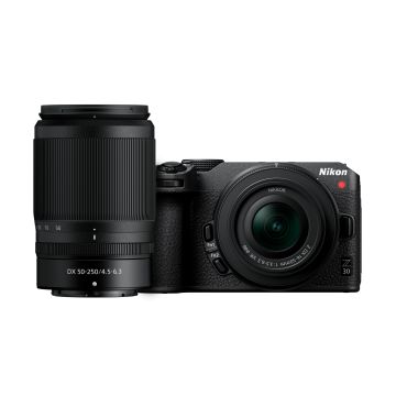 Nikon Z30 with Z DX 16-50mm F3.5-6.3 VR & Z DX 50-250mm F4.5-6.3 VR Lenses