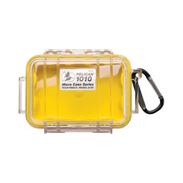 Pelican 1010 Micro Case Clear/Yellow