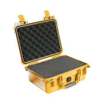 Pelican 1400 Protector Case with Foam Yellow