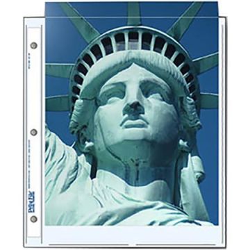 Print File Photo Page (Two 8.5x11" Prints per Page- 25 pack)