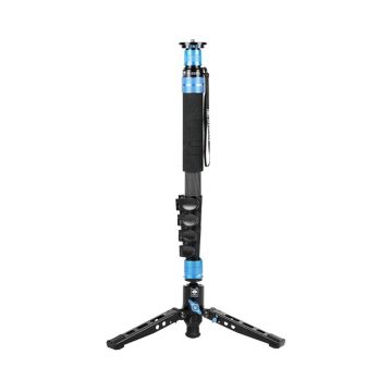 Sirui P-325FL 5-Section Carbon Fiber Monopod with Feet