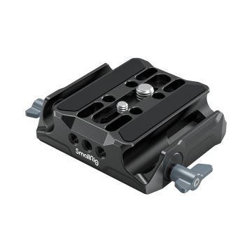 Smallrig Universal LWS Baseplate with Dual 15mm Rod Clamp