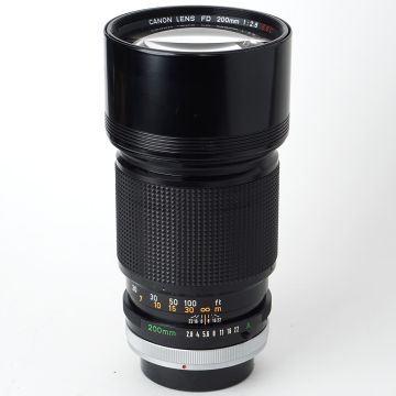 Used Canon FD 200 F2.8 Breech Lock, Good Condition