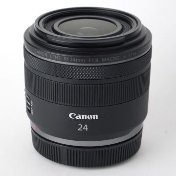 Used Canon RF 24 F1.8 Macro IS STM, Good Condition