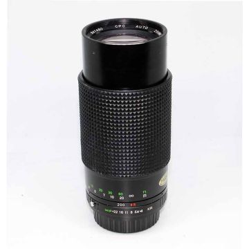 Used CPC 80-200mm F4 Zoom Lens, Pentax K Mount, Good Condition