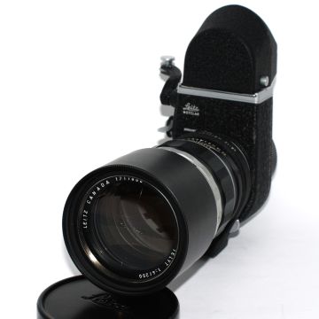 Used Leica 200 F4 Telyt with Visoflex, Good Condition