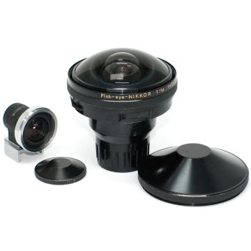 Used Nikon 7.5 F5.6 Fisheye Lens, Good Condition