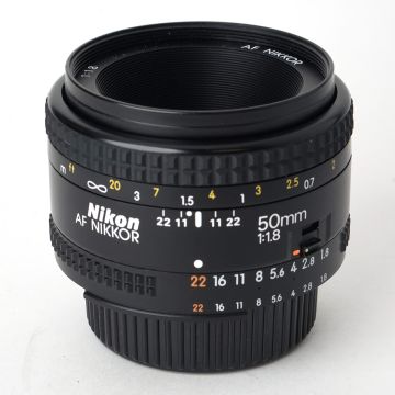 Used Nikon AF 50 F1.8, Excellent Condition