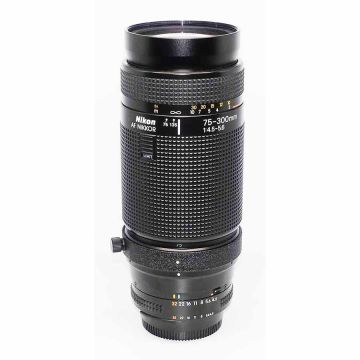 Used Nikon AF 75-300mm F4.5-5.6 Zoom Lens, Good Condition