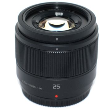 Used Panasonic AF 25mm F1.7 ASPH Prime Lens, Good Condition