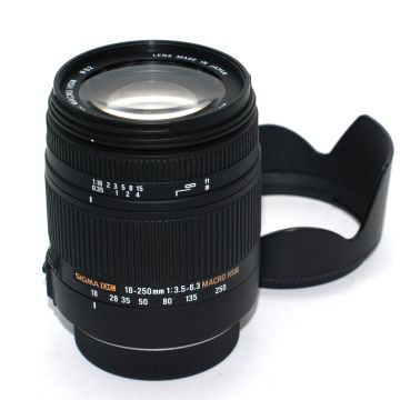 Used Sigma 18-250 F3.5-6.3 for Pentax K, Good Condition