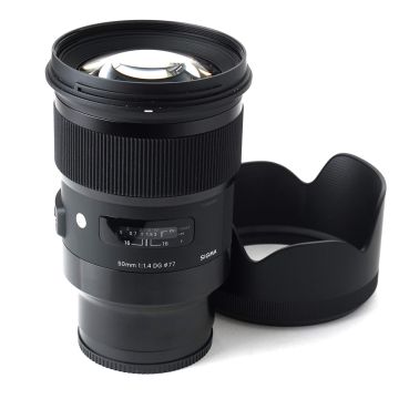 Used Sigma 50 f1.4 DG ART for Sony, Excellent Condition