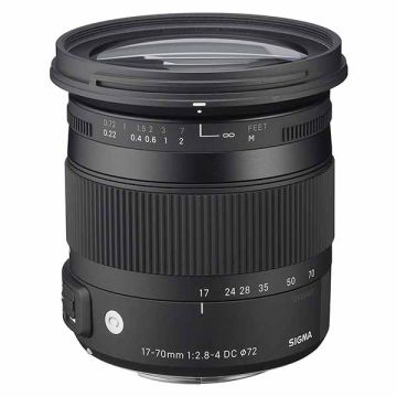 Used Sigma AF 17-70mm F2.8-4 Contemporary Zoom Lens, OS, Pentax AF Mount, Excellent Condition