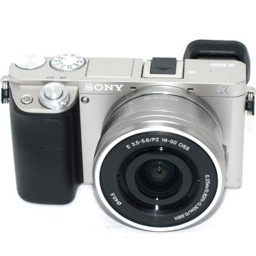 Used Sony A6000 with 16-50, Silver, Good Condition