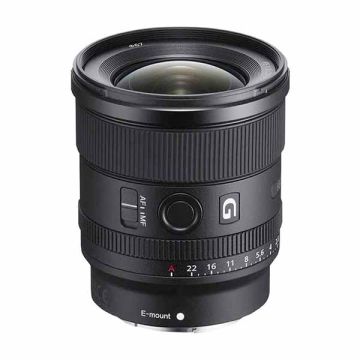 Used Sony FE 20mm F1.8 G Prime Wide Angle Lens, Excellent Condition