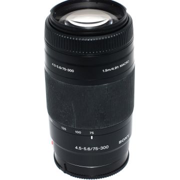 Used Sony SAM 75-300 F4.5-5.6, Good Condition