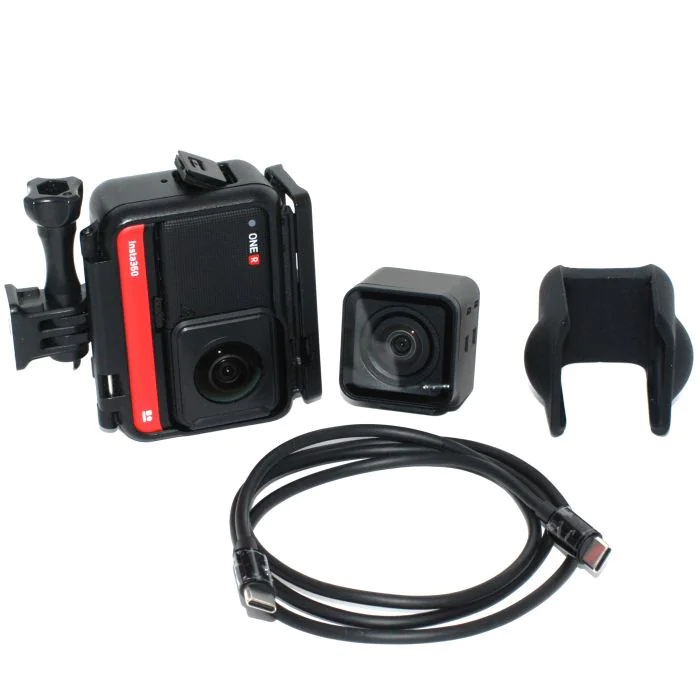 Used Insta 360 ONE R Action Camera Kit, Good Condition