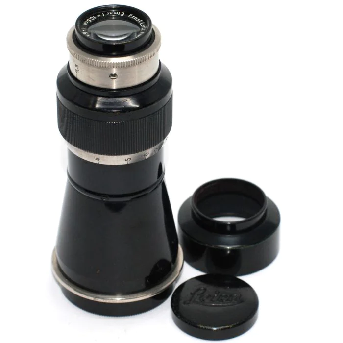 Used Leica 105 F6.3 Elmar Screw Mount, RARE LENS, Bargain Condition