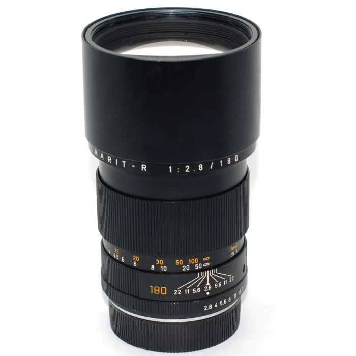 Used Leica 180 F2.8 Elmarit R, Good Condition