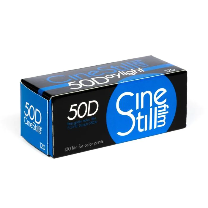 CineStill Film 50 Daylight Xpro C-41 Color Negative Film 120 CineStill Film 50 Daylight Xpro C-41 Color Negative Film 120