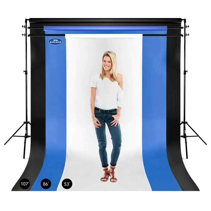 Savage Seamless Backround Paper #31 Blue Jay 86"x36'