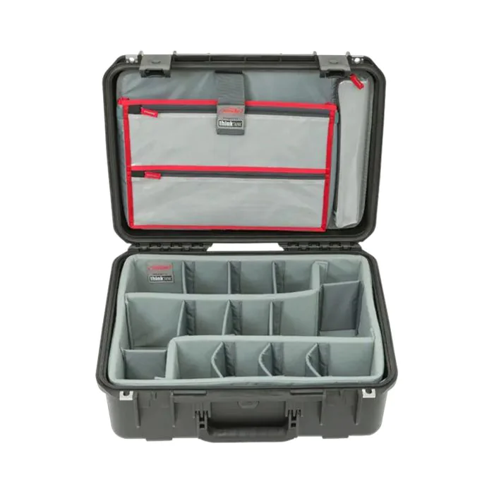 SKB iSeries 1813-7 Case with Think Tank Dividers and Lid Organizer SKB iSeries 1813-7 Case with Think Tank Dividers and Lid Organizer