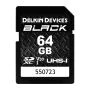 Delkin SD UHS-I BLACK 90MB/S Read/Write 64GB
