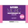 Ilford Multigrade IV Glossy Deluxe Resin-Coated Darkroom Paper 8x10 25 Sheets